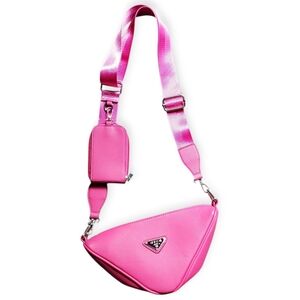Chic Pink Crossbody Bag